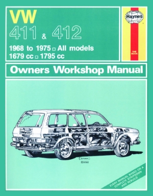 411 + 412 Haynes Workshop Manual