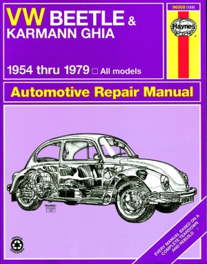 *NLA* US Spec Beetle and Karmann Ghia Haynes Workshop Manual