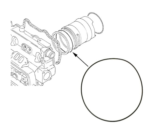 Waterboxer Cylinder Head Liner Seal (top)