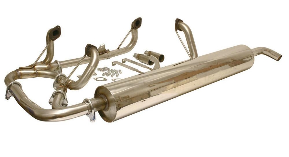Type 25 Stainless Steel Exhaust System - 1986-92 - Waterboxer Engines