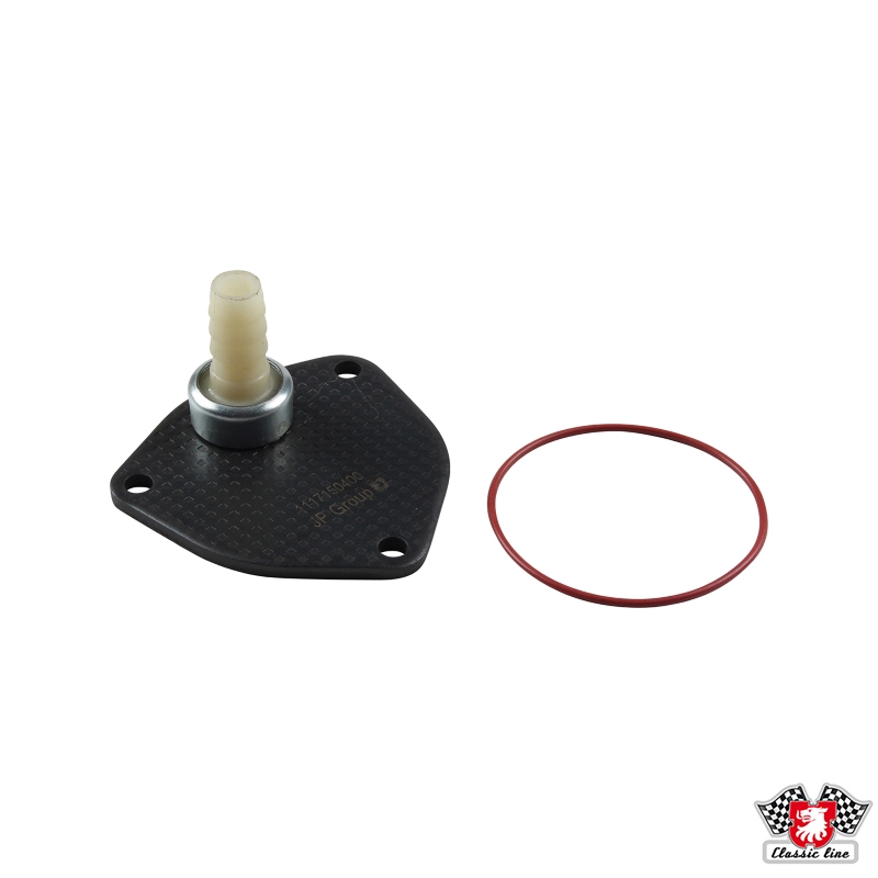 Replacement brake vacuum pump cap for use on diesel T4 Buses with 1X