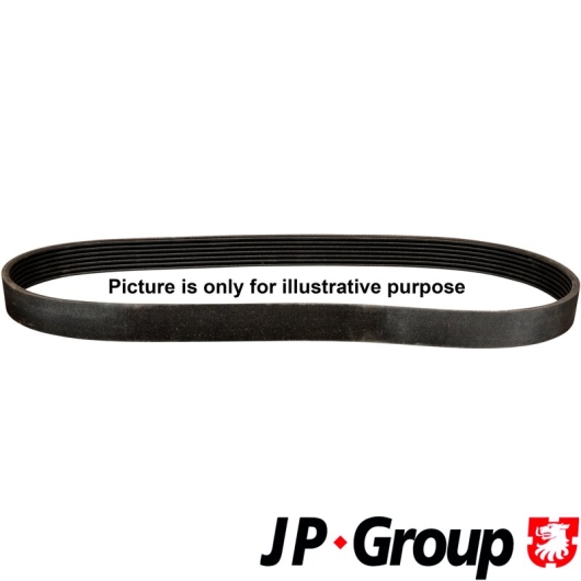 T5,G3,G4 V-Ribbed Belt (6 Grove, L=1075mm) - 2.0 TDI