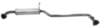 NLA Exhaust Silencer - Aircooled Brazilian Bay - Left, EFI