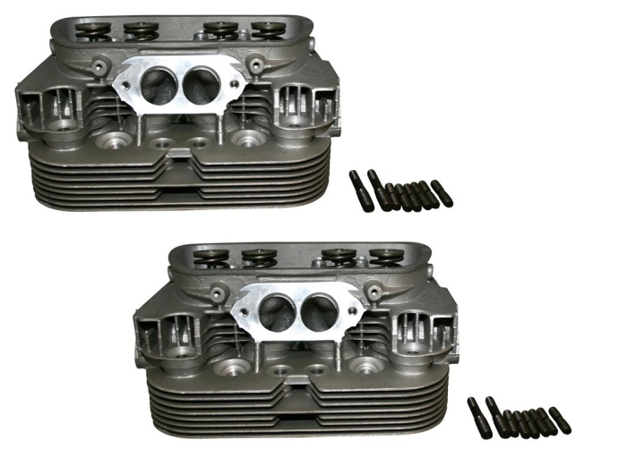 1600cc 040 Twin Port Cylinder Heads (Pair) (32x35.5) - 1971-79 - T1,T2,KG,T3