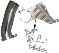 Heat Exchanger Elbow - Left - Type 4 Engines