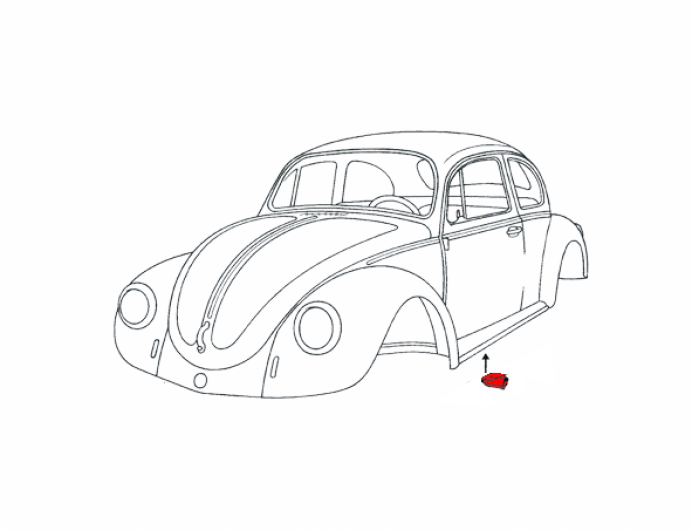 Beetle Jacking Point (Without Floor Plate)