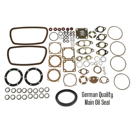 Type 1 Engine Gasket Kit With Main Oil Seal (1300cc-1600cc)