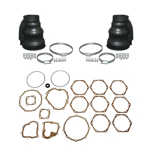 Swing Axle Gearbox Gasket Kit with Axle Boots - 1961-79 Swing Axle Models