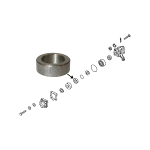 Beetle Rear Wheel Bearing Outer Spacer - Swing Axle Models