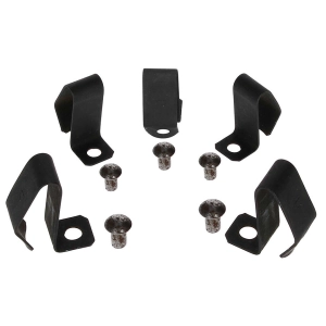 Wide 5 Hubcap Clip And Rivet Set - T1, KG, T3 (1950-65), T2 1950-70