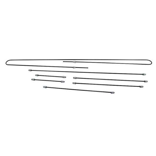 Beetle Steel Brake Line Kit - 1950-57 - LHD (Also Karmann Ghia - 1955-57)