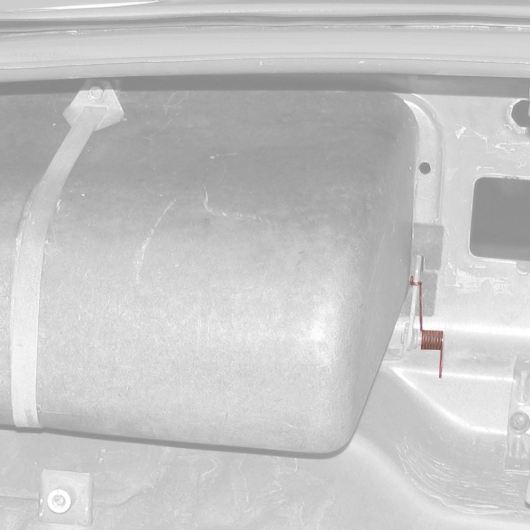 Beetle Glove Box Lid Spring - 1958-67 (LHD)