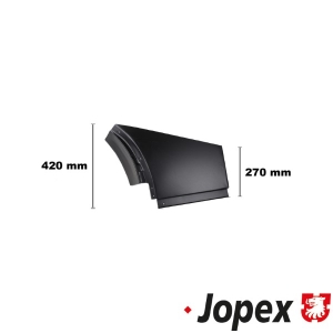Beetle Rear Quarter Panel - Right - Extra Large (420mm High)