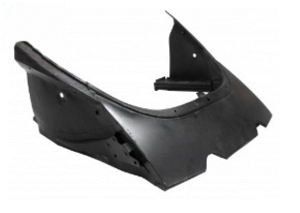 Beetle Rear Valance With Inner Wing Assemblies - 1968-74