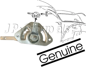 Karmann Ghia Bonnet Release Handle (In Glove Box) - 1968-74 - RHD