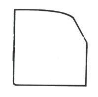 Sedan Beetle Door Seal - 1967-79 - Left
