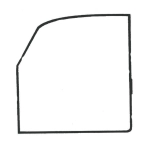Sedan Beetle Door Seal - 1967-79 - Right