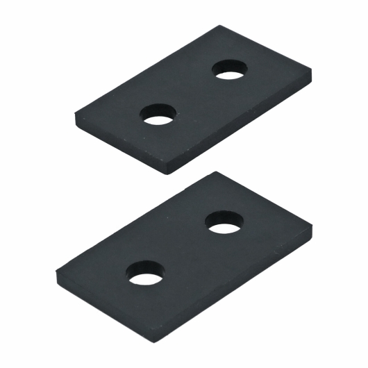 Beetle Rear Chassis Shock Pads - 1950-59