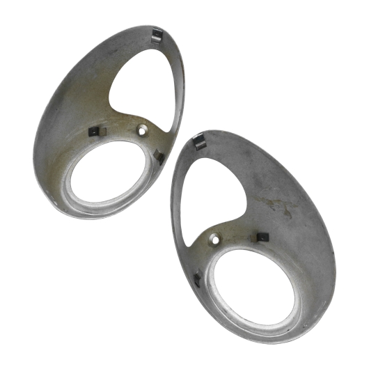 Beetle Tail Light Housings - 1952-55 (Oval Window Beetle)