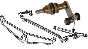 Beetle Wiper Spindle - Right - 1968-69 (Not 1200cc)