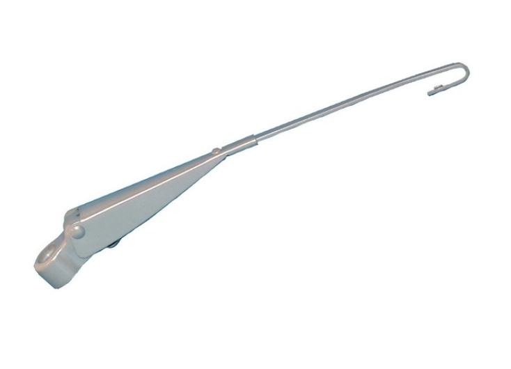 Beetle Wiper Arm - Right - 1965-79 (Exposed Nut Style) - Silver