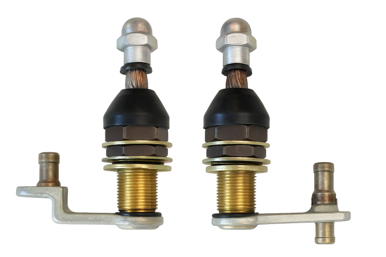 Beetle Wiper Spindle Set - Left + Right - 1970-79 (Not 1200cc From 1970-73)