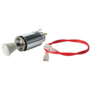 Cigarette Lighter With Grey Traditional Knob