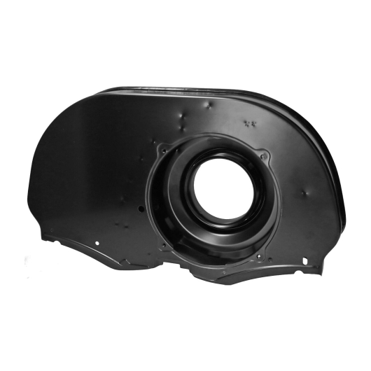 OE Style Black Twin Port Fanshroud Without Air Outlets - For Type 4 Oil Cooler Fitment