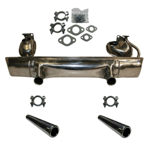 Beetle Stainless Steel Exhaust Bundle Kit - 1300cc-1600cc Type 1 Engines