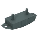 Beetle Rear Gearbox Mount - 1950-71 (Also Splitscreen Bus Rear Gearbox Mount) - Top Quality