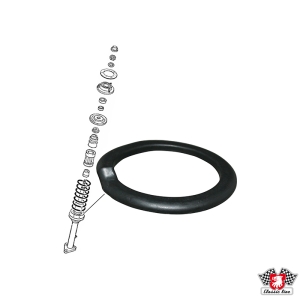 1302 + 1303 Beetle Front Spring Rubber Ring