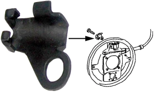 Beetle Handbrake Cable Support - Right