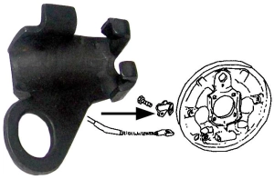 Beetle Handbrake Cable Support - Left