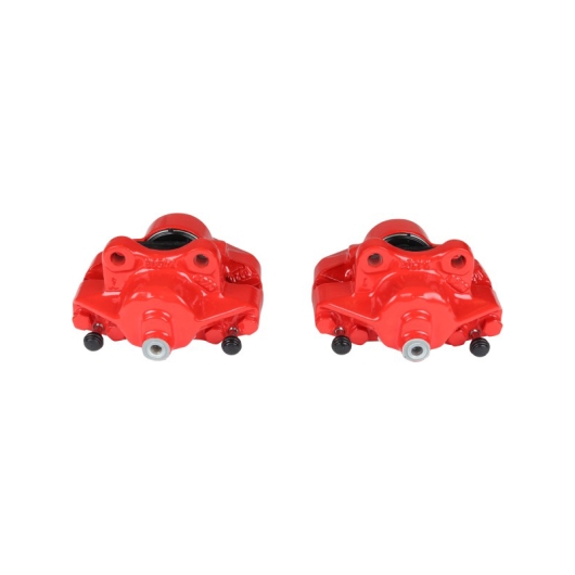 Beetle Front Brake Caliper Set - TRW - Red Powder Coated
