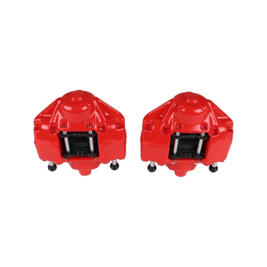 Beetle Front Brake Caliper Set - TRW - Red Powder Coated