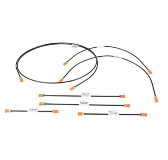 Beetle Steel Brake Line Kit - 1967-79 (Swing Axle) - LHD (Also Karmann Ghia With Swing Axle)