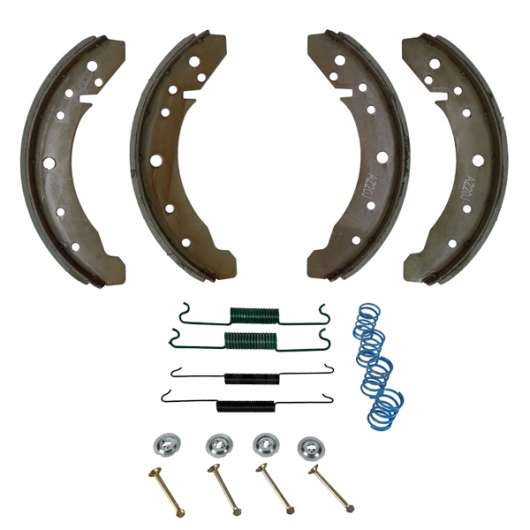 Beetle Front Brake Shoes With Fitting Kit - 1958-64