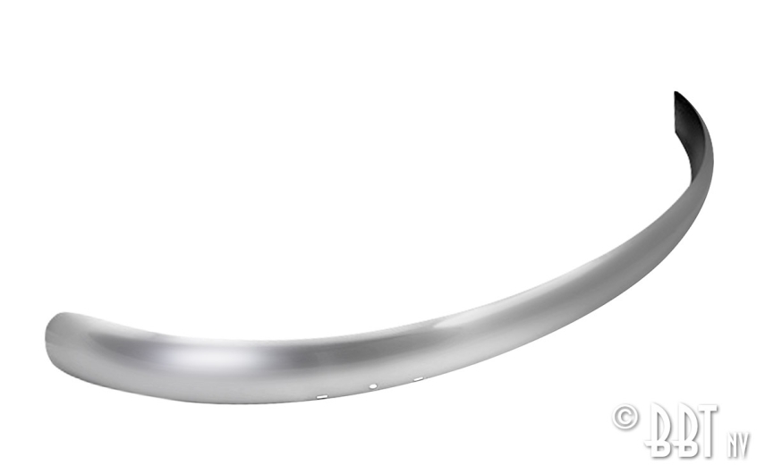Beetle Rear Blade Bumper - 1953-67 - Top Quality Stainless Steel