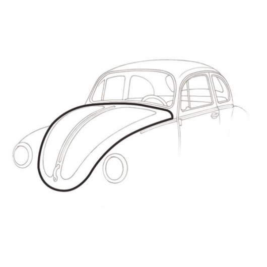 Beetle Bonnet Seal - 1961-79 (Not 1303 Beetle) - Top Quality