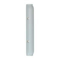 Beetle Popout Window Hinge Cover - White