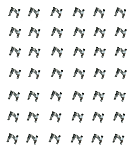 Body Moulding Clip Set (42) - 1947-66 - T1,T3