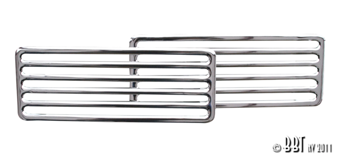 Beetle 2 Piece Deck Lid Grill Trim - 1968-79