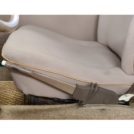 Beetle Handbrake Boot - 1950-53 (Deluxe Models) - Brown