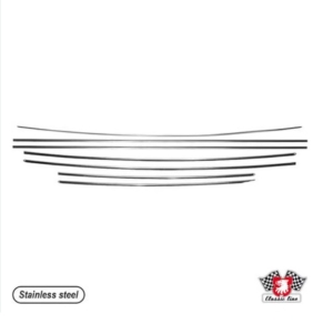 Beetle Body Moulding Kit - 1967 Only - Stainless Steel