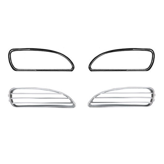 Karmann Ghia Nostril Grill Bundle Kit - 1960-74