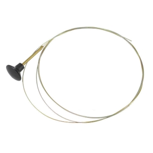 Karmann Ghia Deck Lid Cable - Black Knob