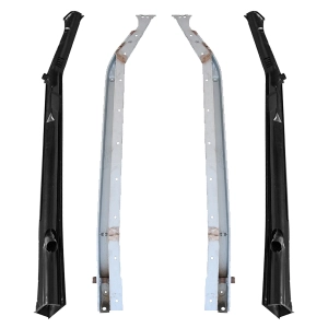 Beetle Cabriolet Heater Channel and Sill Strengthener Bundle Kit - Pre 1968 Models - Top Quality