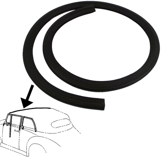 Beetle Cabriolet Front Header Seal - 1303 Models