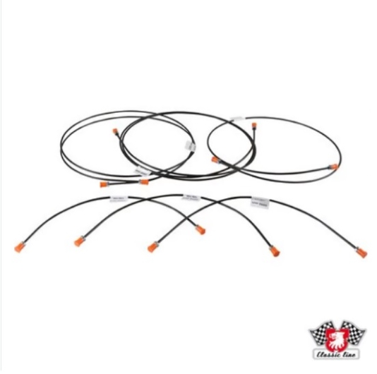 G1 Brake Line Kit - 1974-79 (for Models With Brake Servo but without Brake Pressure Regulator)