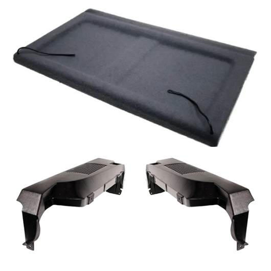 G1 Rear Parcel Shelf Kit - 1979-84 (98mm x 50mm) - Black Carpet